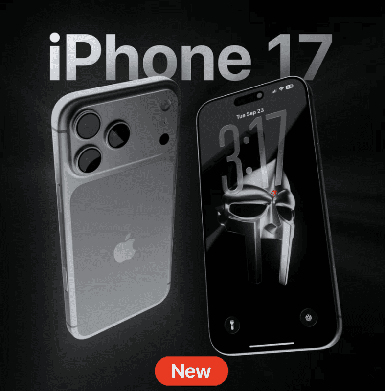 3D iPhone 17 Model-VFX核心