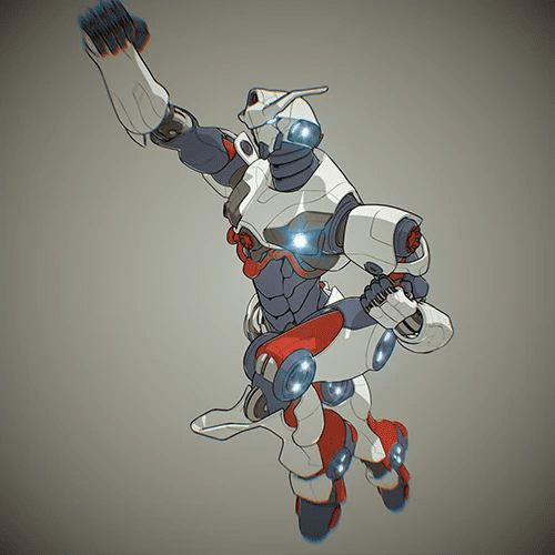 图片[8]-Blender用OctaneRender制作的3D动漫风格机甲制作-VFX核心