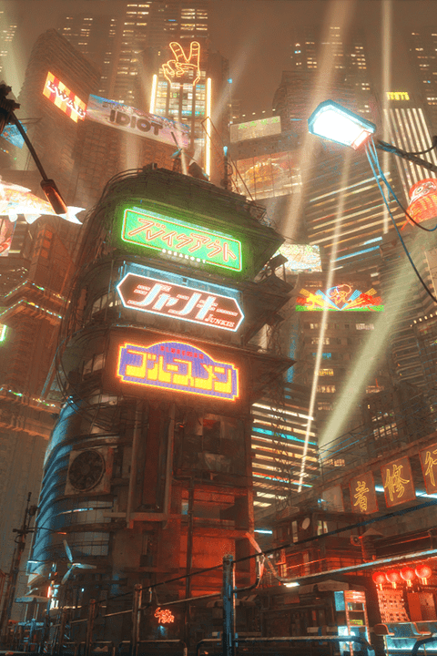 图片[2]-用Blender制作赛博朋克动画-VFX核心