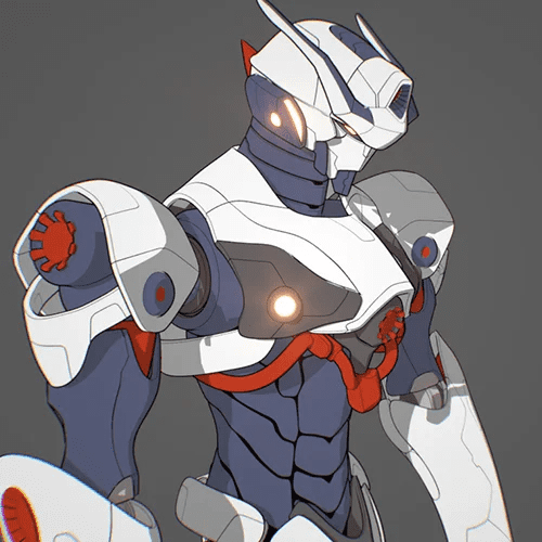 图片[2]-Blender用OctaneRender制作的3D动漫风格机甲制作-VFX核心