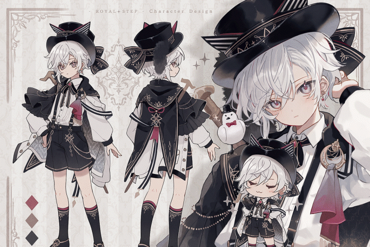 图片[1]-从塑造美丽的男孩角色到制作容易被转化为商品的SD角色-VFX核心