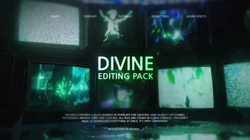 DIVINE EDITING PACK-VFXCore视觉特效学习网