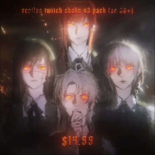 Repilus Twitch Shake Editing Pack V3!-VFXCore视觉特效学习网