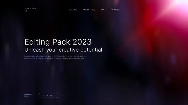 Zlux pack 2023-VFXCore视觉特效学习网